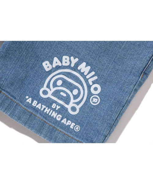 A BATHING APE（アベイシングエイプ） パンツ BABY MILO 10 OZ DENIM 