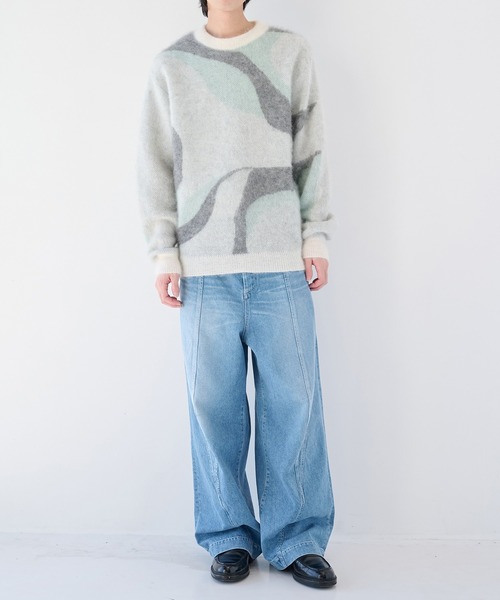 SHAREEF（シャリーフ） ワイドパンツ ジーンズ 「SHAREEF」デニム