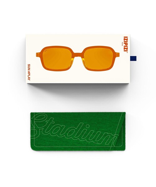 「IZIPIZI」 サングラス FREE パープル メンズ_画像5