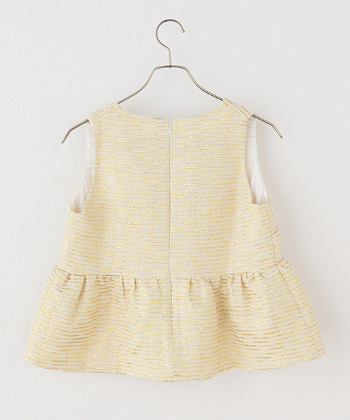【美品】MAISON GUILLEMETTE メゾンギヨメット ブラウス ネイビー 紺 サイズ:S / 24春夏 ノースリーブ フリンジ ブラウス / PACOME BLOUSE チュニック丈 Aライン / トップス カットソー / フランス製【レディース】【中古】 美品】MAISON GUILLEMETTE メゾンギヨメット ブラウス ネイビー 紺