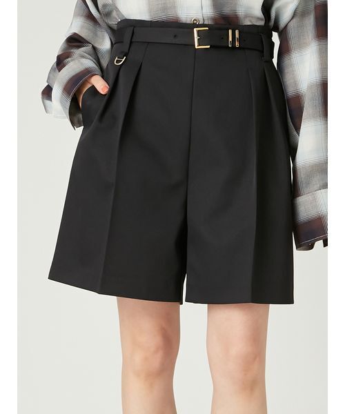 「FRAY I.D」 ショートパンツ 1 ブラック レディース