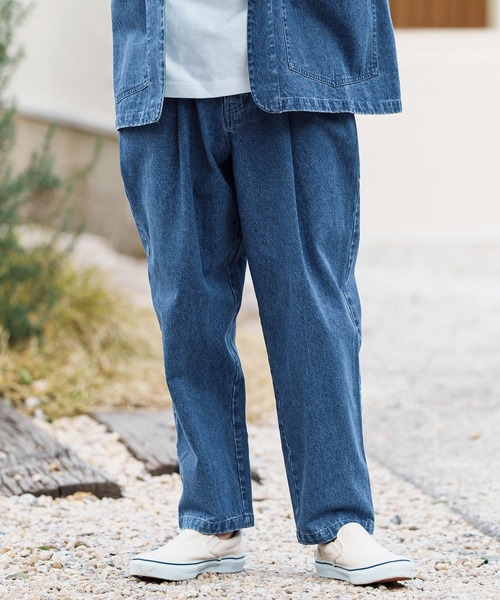 「CAMBIO」 デニムパンツ M ブルー メンズの画像