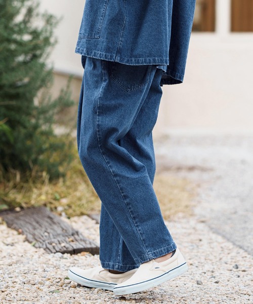 「CAMBIO」 デニムパンツ M ブルー メンズの画像