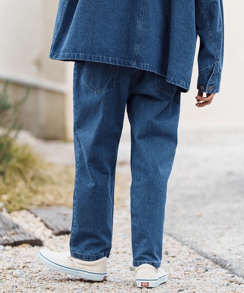 「CAMBIO」 デニムパンツ M ブルー メンズの画像