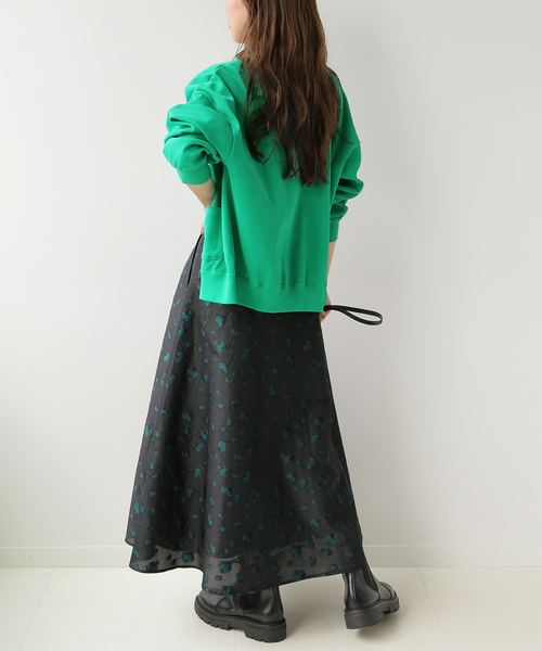 「JOURNAL STANDARD relume」 フレアスカート FREE ブラウン レディースの画像