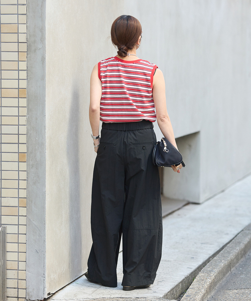 【美品】JOURNAL STANDARD LADYS ワイドパンツ 36 JOURNAL STANDARD（ジャーナルスタンダード） パンツ マットクロス