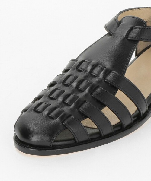 Steven Alan スティーブン アラン　レザー メッシュ サンダル 35 STEVEN ALAN（スティーブンアラン） サンダル 「Steven Alan」レザー