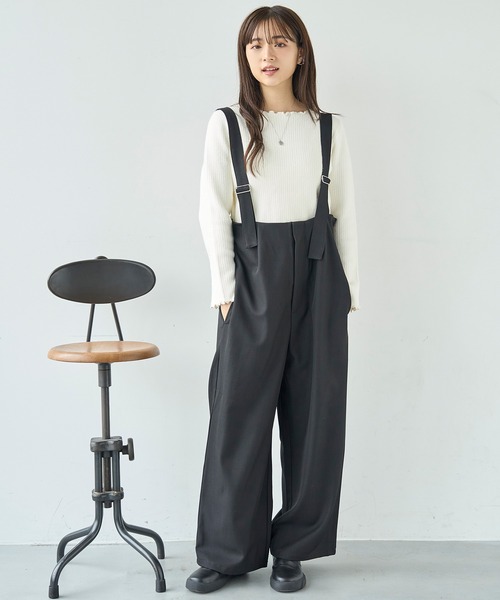 「mil」 パンツ X-SMALL チャコールグレー レディース_画像2
