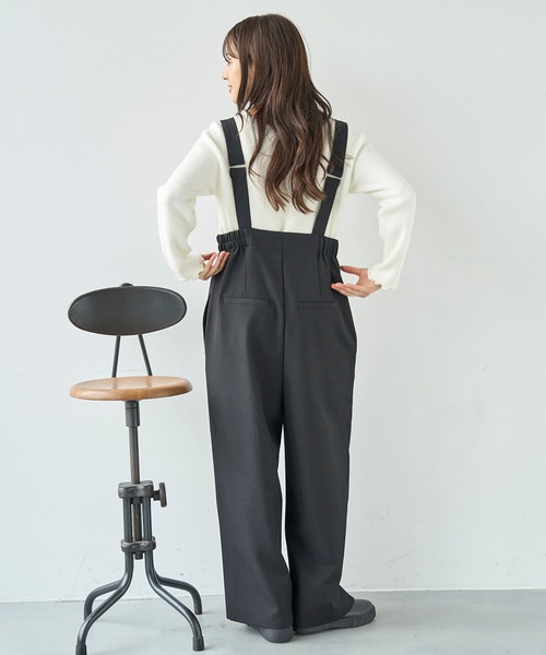 「mil」 パンツ X-SMALL チャコールグレー レディース_画像4