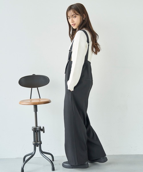 「mil」 パンツ X-SMALL チャコールグレー レディース_画像7