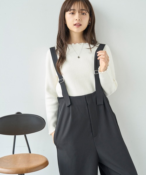「mil」 パンツ X-SMALL チャコールグレー レディース_画像8