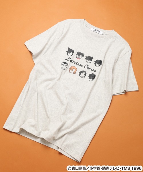 FUNALIVE（ファンアライブ） tシャツ 名探偵コナン プリント 天竺半袖T