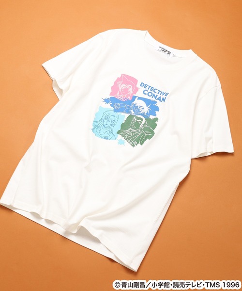 FUNALIVE（ファンアライブ） tシャツ 名探偵コナン プリント 天竺半袖T