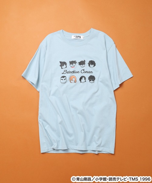 FUNALIVE(ファンアライブ) tシャツ 名探偵コナン プリント 天竺半袖T FUNALIVE(ファンアライブ) tシャツ 名探偵コナン プリント 天竺半袖T
