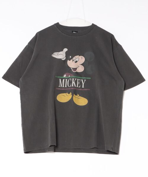 LINK@ WALT DISNEYピグメント Tシャツ Disney（ディズニー） tシャツ 半袖 ピグメントTシャツ レディース
