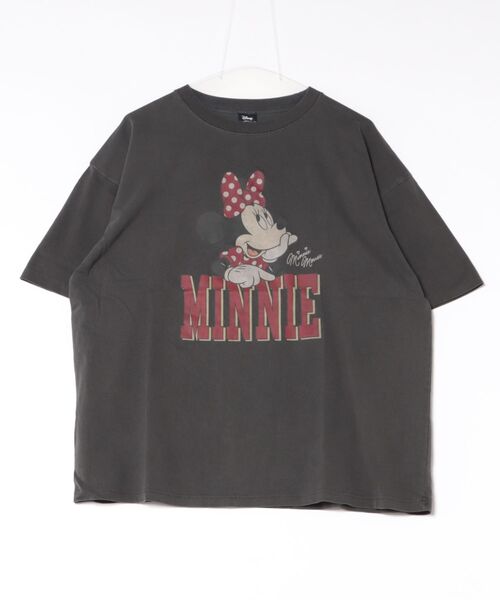 Disney（ディズニー） tシャツ 半袖 ピグメントTシャツ レディース