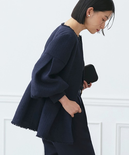 「RUIRUE BOUTIQUE」 パンツスーツ LL ブラック レディース_画像6