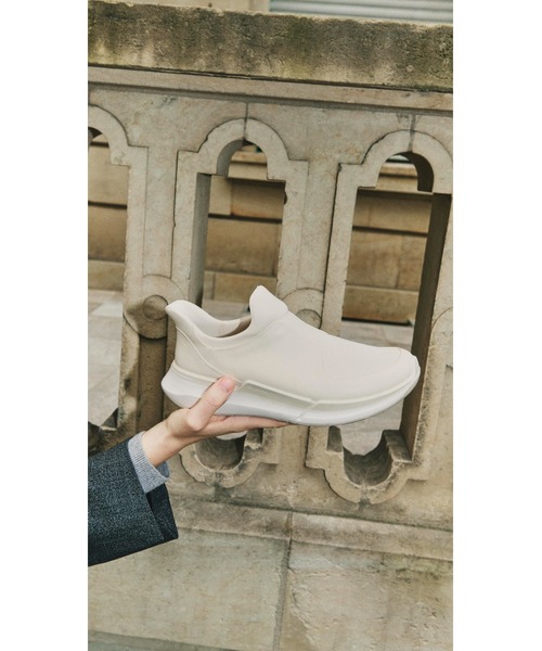 「ECCO」 ローカットスニーカー 36 ライトアッシュグレー レディース_画像5
