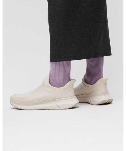 「ECCO」 ローカットスニーカー 36 ライトアッシュグレー レディース_画像6