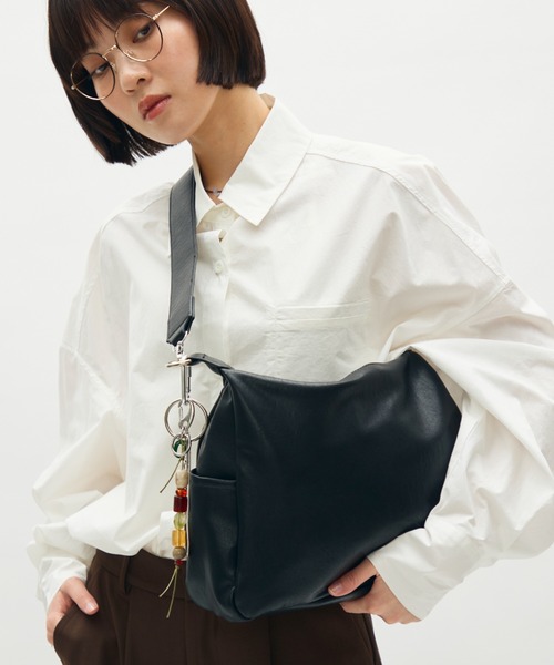 full/fill. ショルダーバッグ バッグ side pocket two handle bag