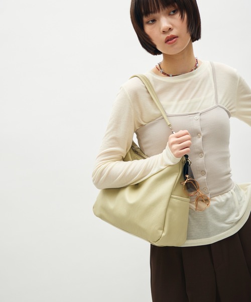 full/fill. ショルダーバッグ バッグ side pocket two handle bag
