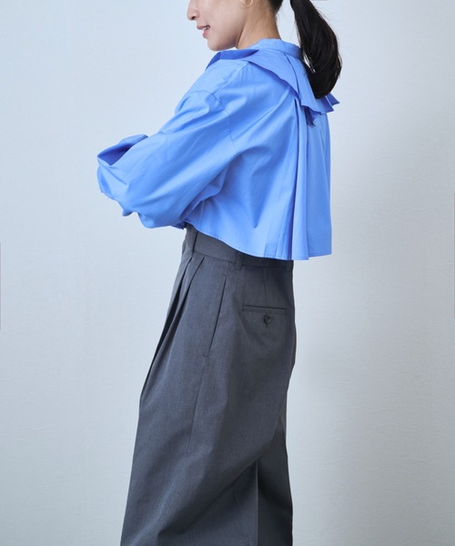 「Audrey and John Wad」 パンツ M アイボリー レディース_画像9