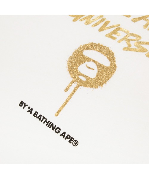 「AAPE BY A BATHING APE」 スウェットカットソー MEDIUM ブラック メンズ_画像5