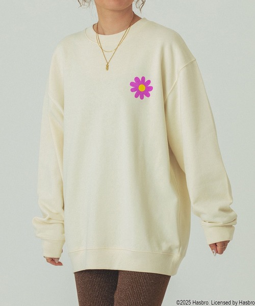 「ROSE BUD」 スウェットカットソー ONE SIZE オフホワイト レディース_画像6