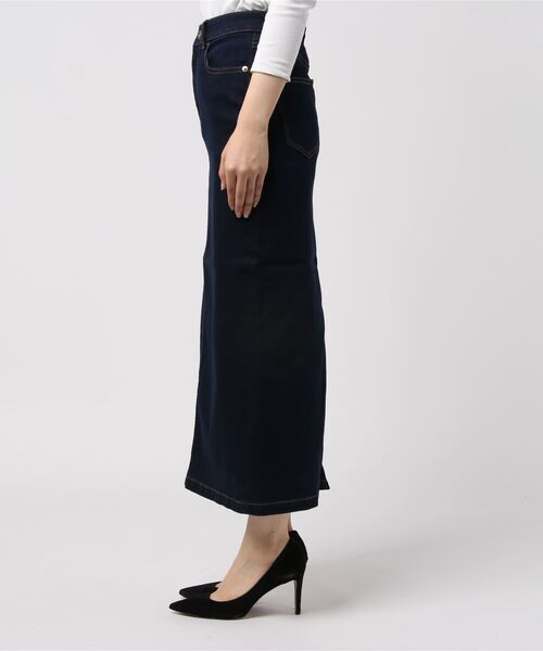 「Heather」 デニムスカート LARGE ネイビー レディース_画像2