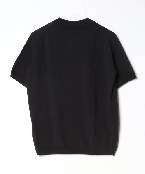 「BEAUTY&YOUTH UNITED ARROWS」 半袖ニット S ブラック メンズ_画像2