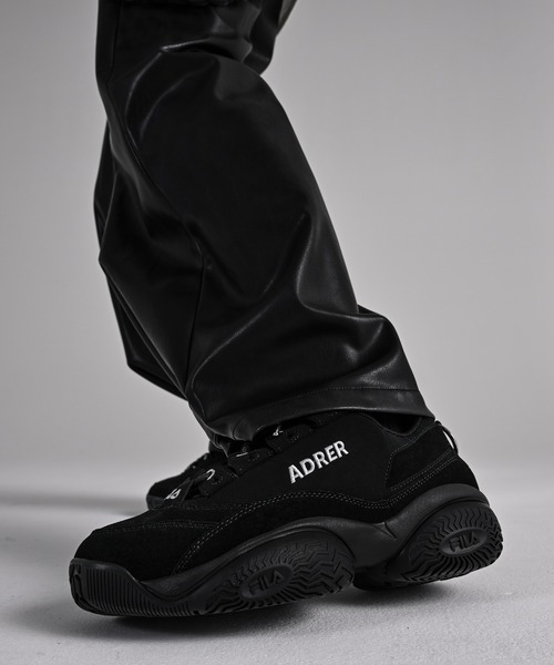 「FILA」 ローカットスニーカー 27.0cm ブラック レディース_画像5