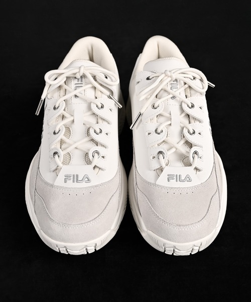 「FILA」 ローカットスニーカー 27.0cm ブラック レディース_画像8