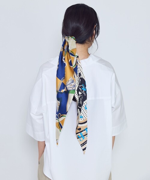 manipuri（マニプリ） スカーフ バンダナ (マニプリ)」別注ダイヤ型