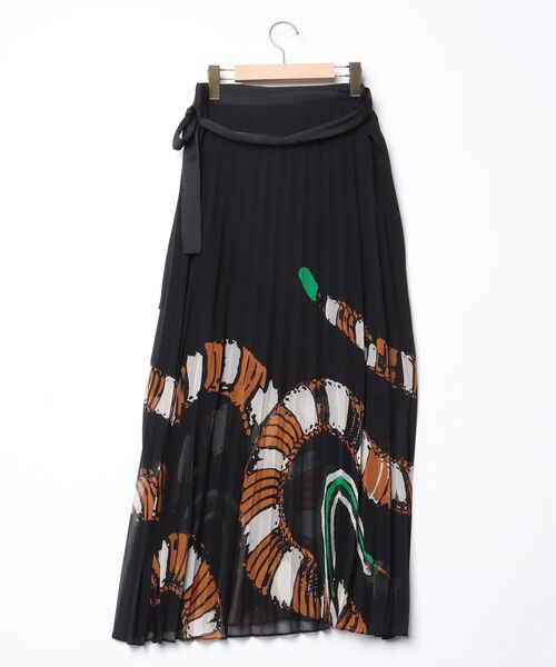 「BY MALENE BIRGER」 プリーツスカート 38 ブラック レディース_画像2