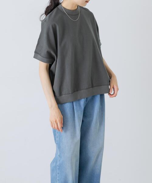 かぐれ tシャツ 半袖 天竺 ワイドプルオーバー レディース : ZOZOTOWN