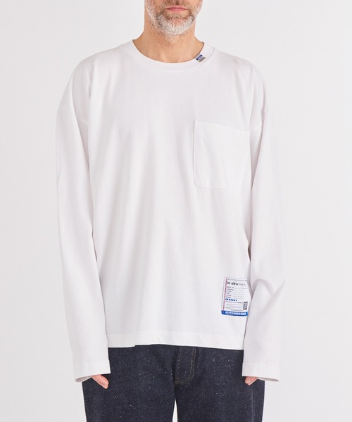 「in・stru(men-tal).」 長袖Tシャツ 48 ライトグレー メンズ_画像3