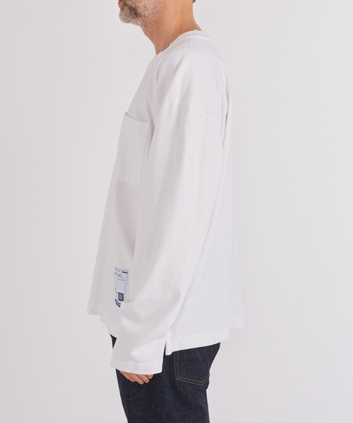 「in・stru(men-tal).」 長袖Tシャツ 48 ライトグレー メンズ_画像4