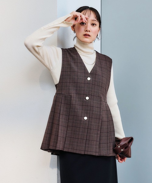 CROSS FUNCTION レディースベスト、ジレ（サイズ（S/M/L）：LL（XL