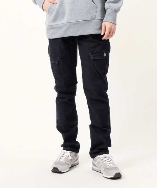 TopIsm（トップイズム） ジーンズ ストレッチデニムカーゴパンツ 