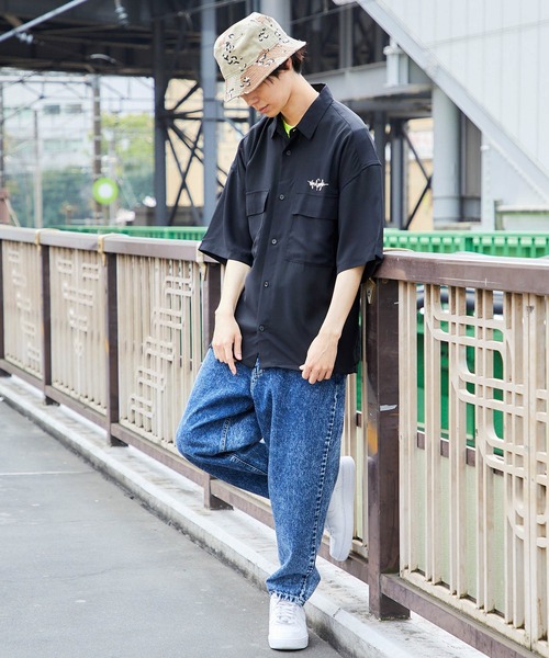 Mark Gonzales（マークゴンザレス） 七分袖 シャツ メンズ レディース
