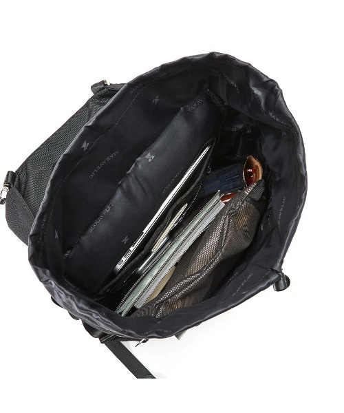 NO WAY デイバック リュック /MAKAVELIC/DOUBLE LINE2 BACKPACK メンズ