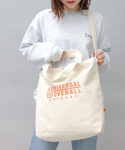 2way スーベニアショルダーバッグ UNIVERSAL OVERALL トートバッグ スーベニアコットン 2WAY