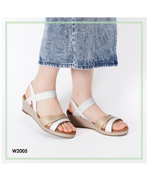 ABC-MART サンダル ABC SELECT エービーシーセレクト WEDGE SANDAL 5