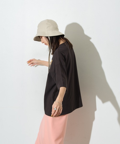 tシャツ Tシャツ ビッグカレッジロゴプリントTシャツ|ZOZOTOWN |08