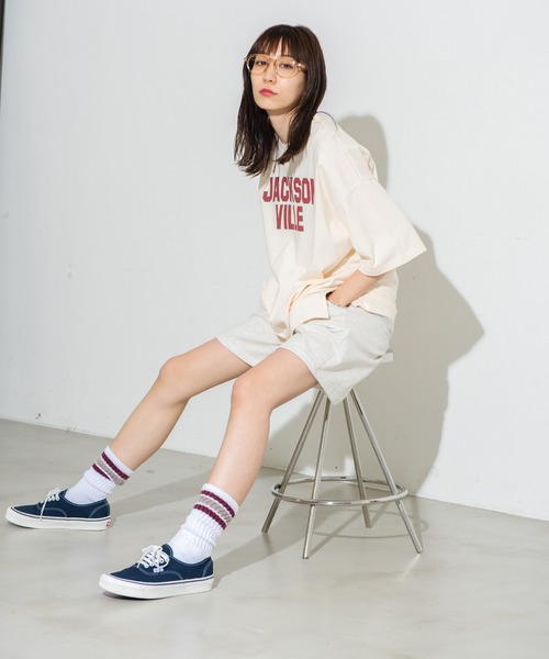 tシャツ Tシャツ ビッグカレッジロゴプリントTシャツ|ZOZOTOWN |21