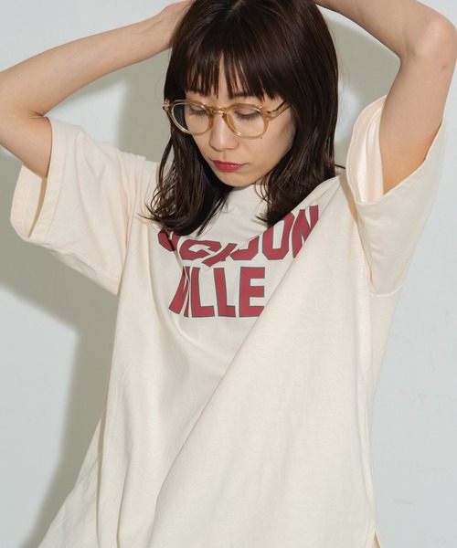 tシャツ Tシャツ ビッグカレッジロゴプリントTシャツ|ZOZOTOWN |15