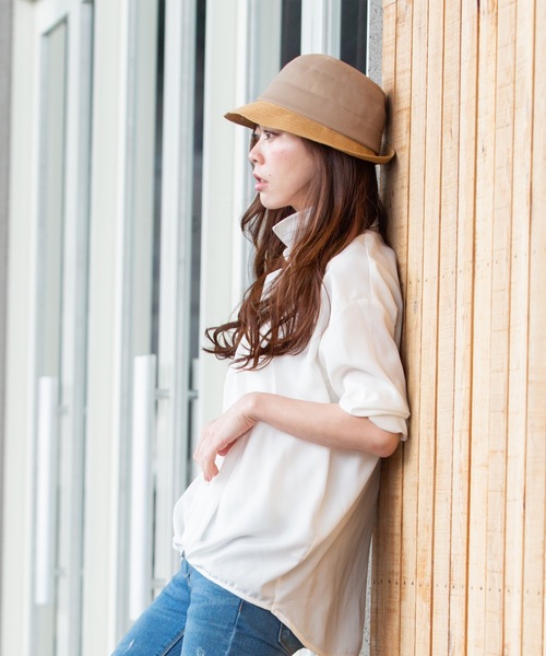 COMMON WARE 帽子 ハット Aurelia: UVカット抗菌防臭 東レ