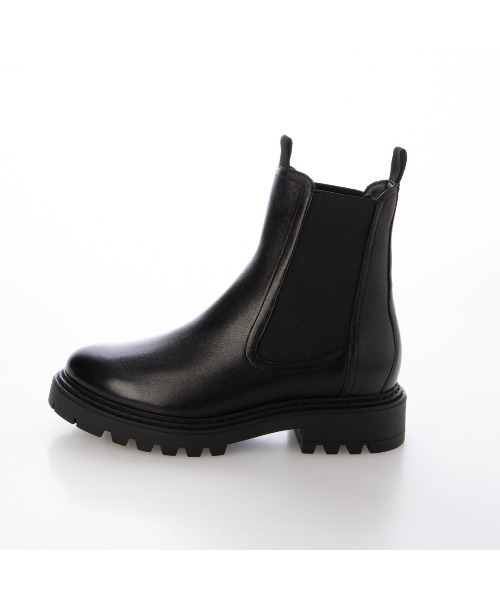 EVOL（イーボル） ブーツ 「EVOL」本革ステッチサイドゴアブーツ