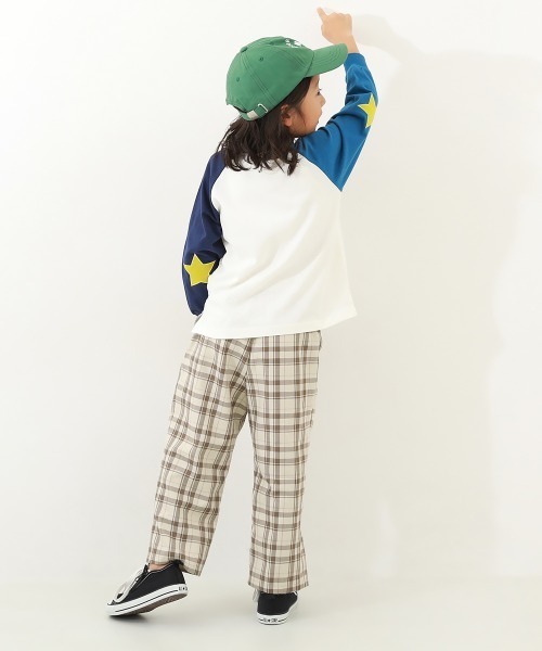 devirock（デビロック） tシャツ エルボーパッチ 長袖Tシャツ キッズ