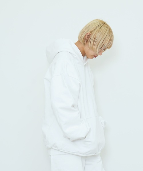 ロサンゼルス　アパレル　パーカー　ホワイト LOS ANGELES APPAREL パーカー / ロサンゼルスアパレル 14oz